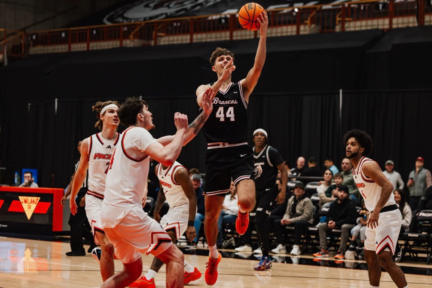 KJ Cochran with the ball