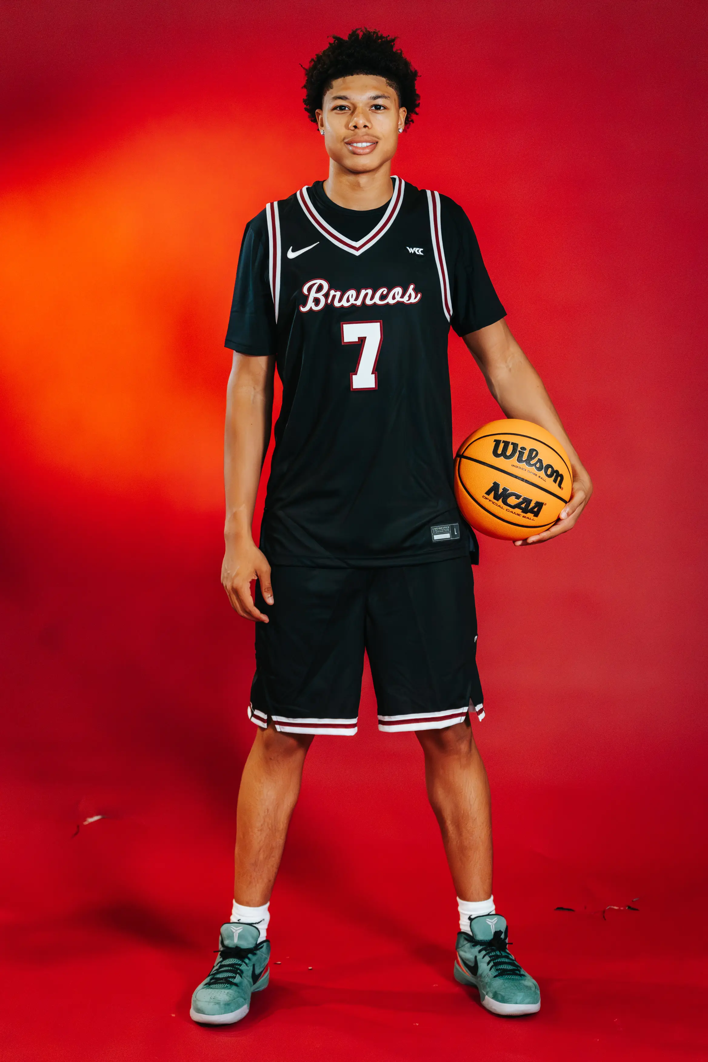 KJ Cochran with the ball