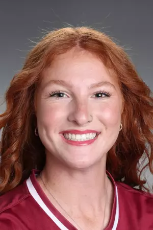 Caitlyn Golob, center fielder at Santa Clara University