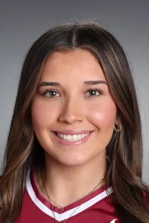 Rebecca Rubio, shortstop at Santa Clara University