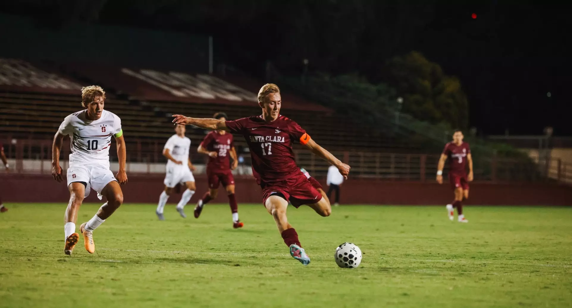 Santa Clara Men's Soccer action